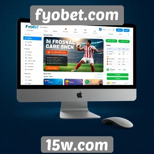 Análise da interface do usuário do fyobet.com